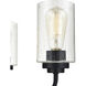 Moven 3 Light 18 inch Matte Black Chandelier Ceiling Light